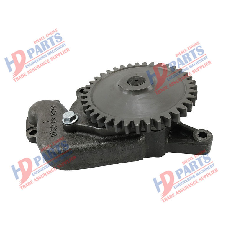 6D105 PC200-3 مضخة زيت المحرك 6136-52-1210 6136-52-1100 مناسبة لأجزاء محركات الديزل KOMATSU