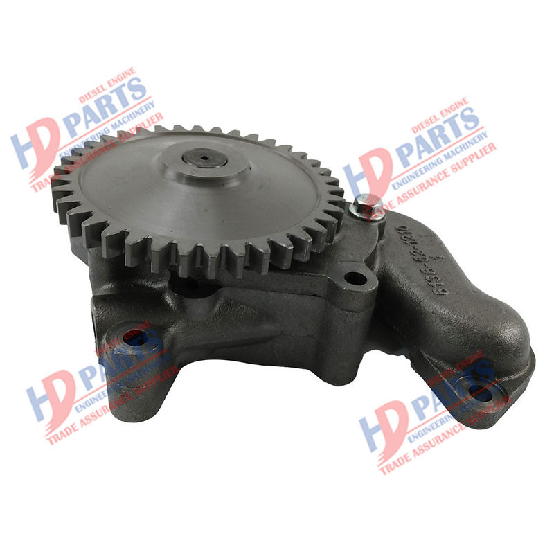 6D105 PC200-3 مضخة زيت المحرك 6136-52-1210 6136-52-1100 مناسبة لأجزاء محركات الديزل KOMATSU