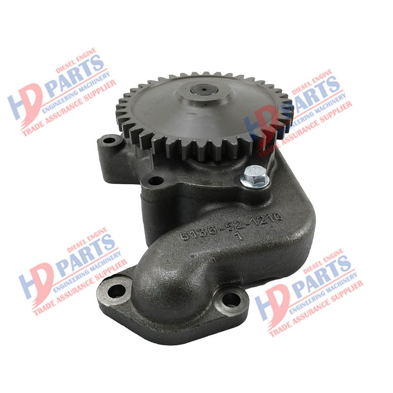 6D105 PC200-3 مضخة زيت المحرك 6136-52-1210 6136-52-1100 مناسبة لأجزاء محركات الديزل KOMATSU