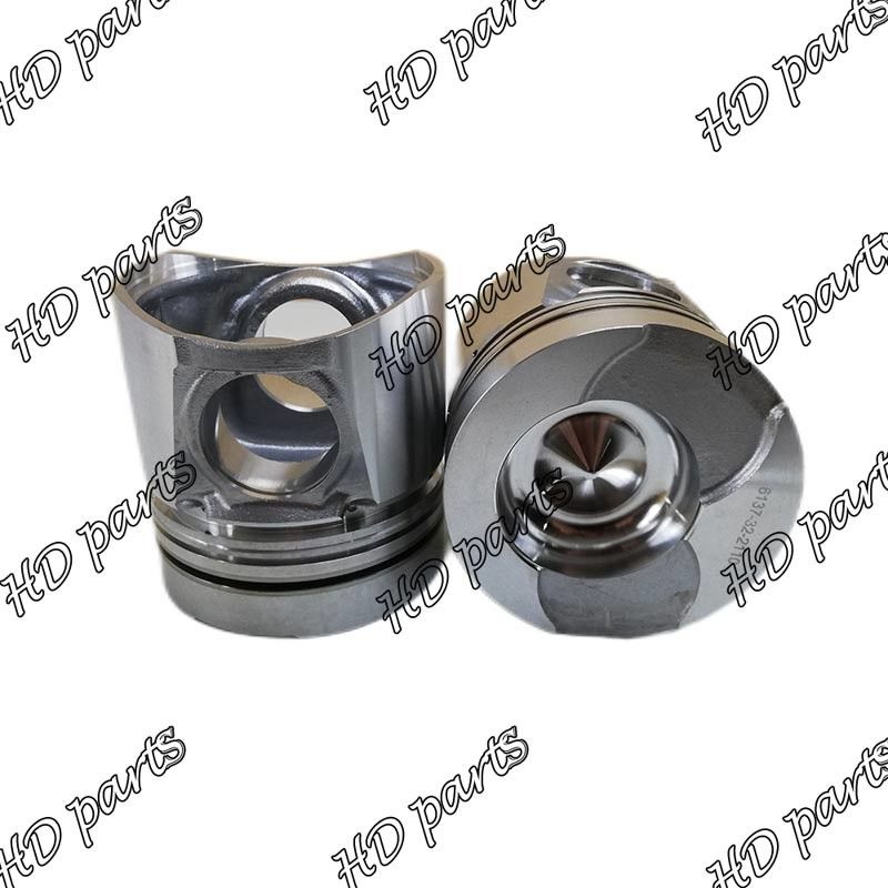 6137-32-2110 6137-32-201 مكبس محرك الديزل 4D105 S4D105-5A S4D105-5B PC220-2 PC220LC-2