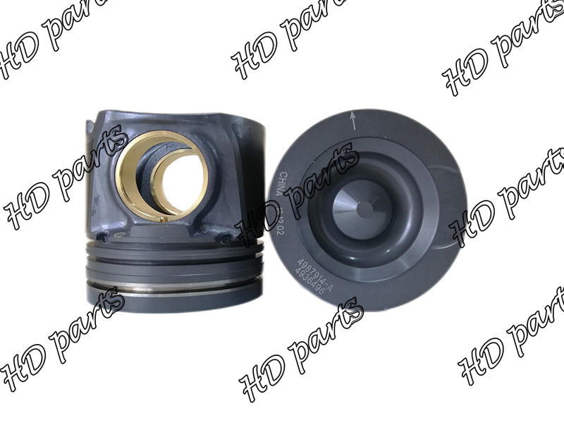 8.9L 6LTAA ISB6.7 ISB6.7L مطعمة بأكمام نحاسية جزء مكبس المحرك 4987914 4936496 لـ Cummins