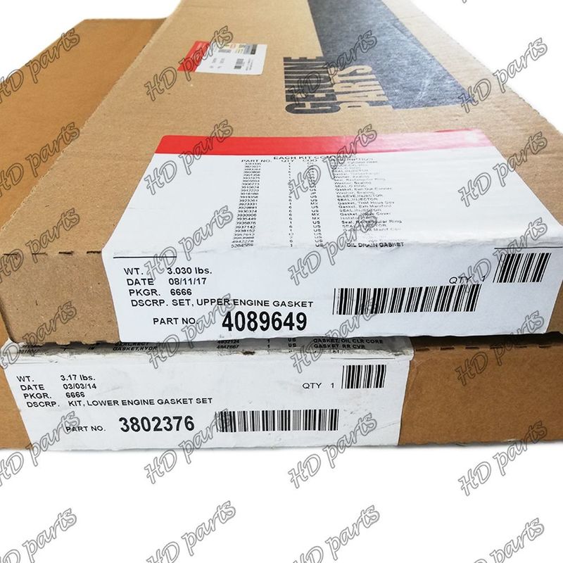 6BT 6D102 PC200-7 طقم إصلاح حشية 4089649 3802376 مناسب لمحرك الكمون