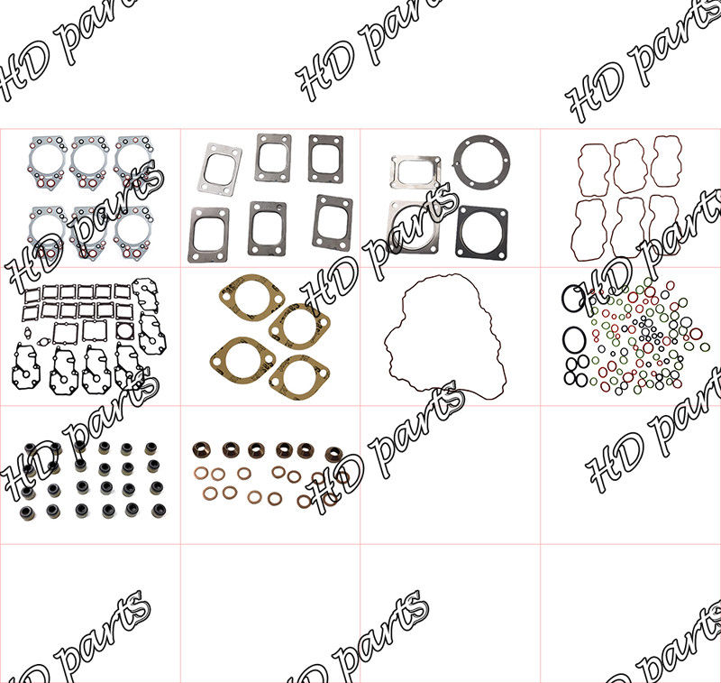 6D140-2 طقم إصلاح حشية 6217-K1-9900 لمجموعة قطع غيار إصلاح محرك كوماتسو