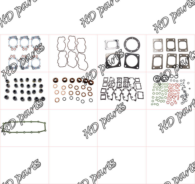 6D140-3 طقم إصلاح حشية 9218-K1-9950 لمجموعة قطع غيار إصلاح محرك كوماتسو