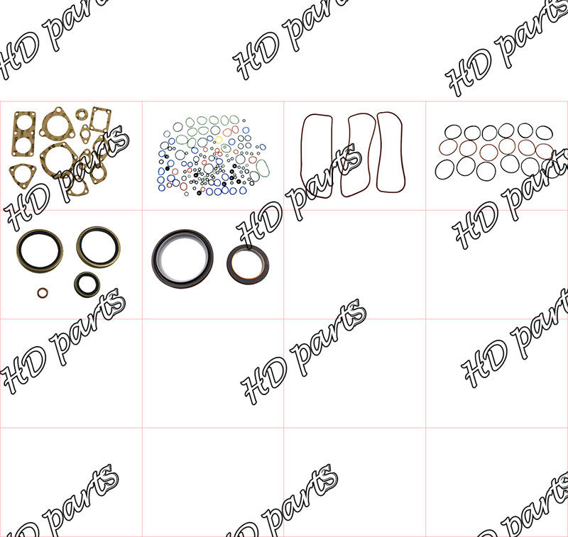 6D140-2 طقم إصلاح حشية 6217-K2-9900 لمجموعة قطع غيار إصلاح محرك كوماتسو