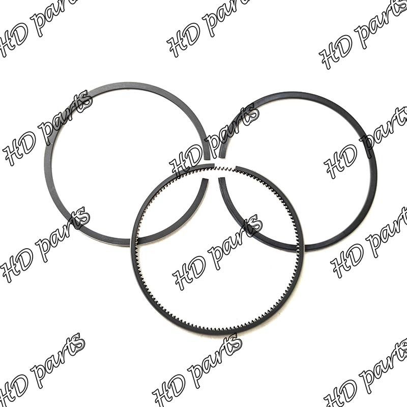 V4300 D3200 2.5x2.5x5.5mm حلقة البستون 15571-21050 لمحرك Kubota