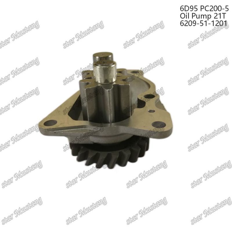6d95 Pc200-5 مضخة زيت المحرك 6209-51-1201 مناسبة لمحركات كوماتسو الديزل