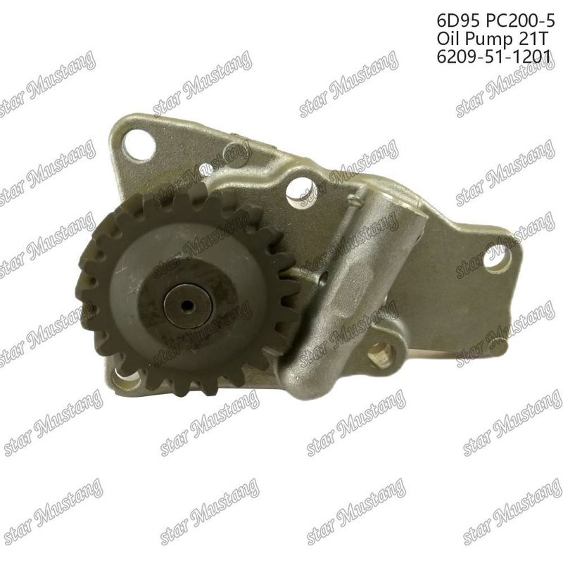 6d95 Pc200-5 مضخة زيت المحرك 6209-51-1201 مناسبة لمحركات كوماتسو الديزل