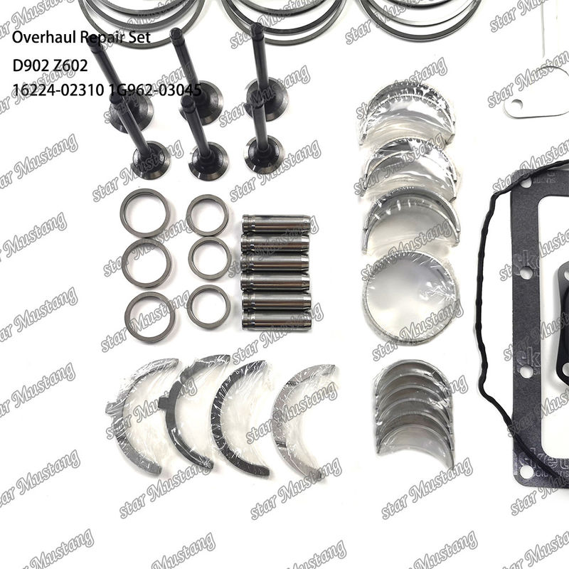 Z602 D902 مجموعة إصلاحات رئيسية أدوات طلاء الأسطوانة المكبس مجموعة غسيل 16224-02310 1J094-21770 1G962-03045 لـ Doosan