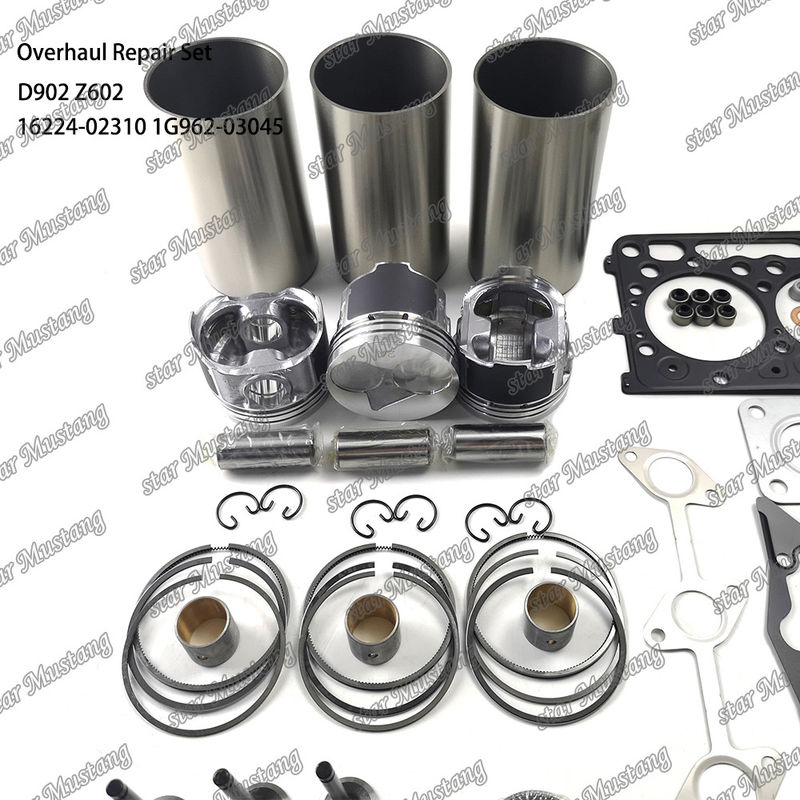 Z602 D902 مجموعة إصلاحات رئيسية أدوات طلاء الأسطوانة المكبس مجموعة غسيل 16224-02310 1J094-21770 1G962-03045 لـ Doosan