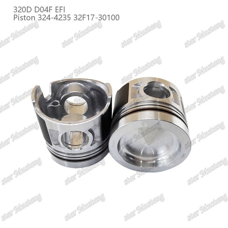 المكبس 320D D04F EFI 324-4235 32F17-30100 لأجزاء محركات Caterpillar الديزل