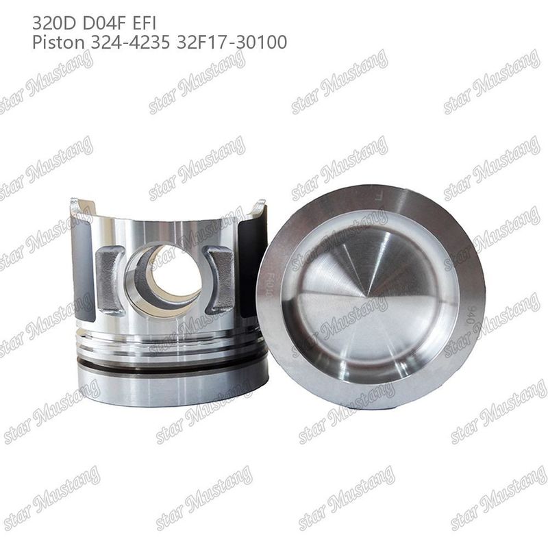 المكبس 320D D04F EFI 324-4235 32F17-30100 لأجزاء محركات Caterpillar الديزل
