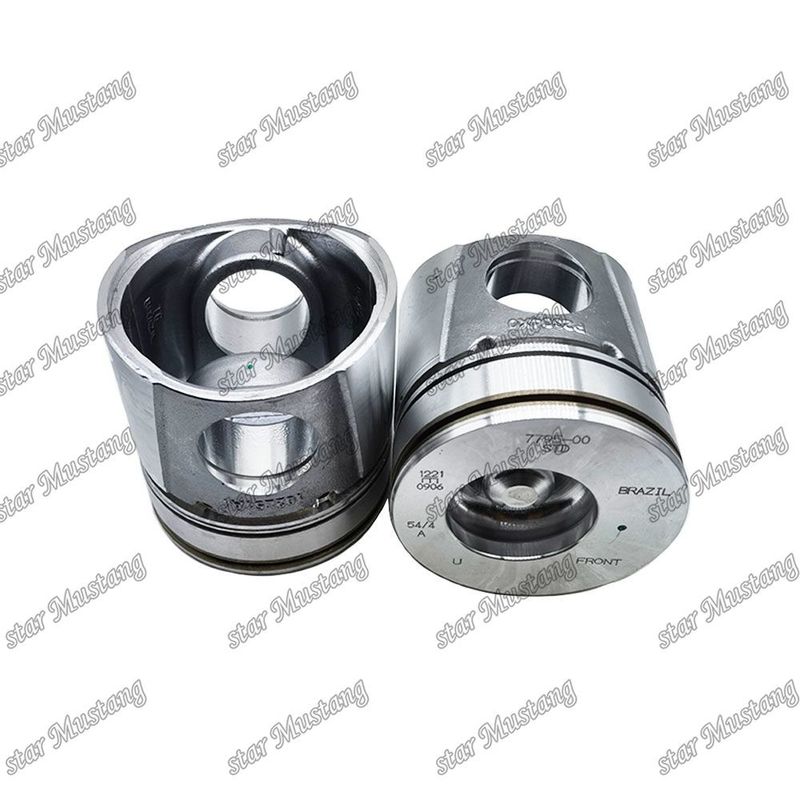 البستون 4BT 4D102 6BT 6BT5.9 6D102 50mm غرفة الاحتراق 6738-31-2110 6738-31-2111 3957795 3807795 لشركة كومينز كوماتسو