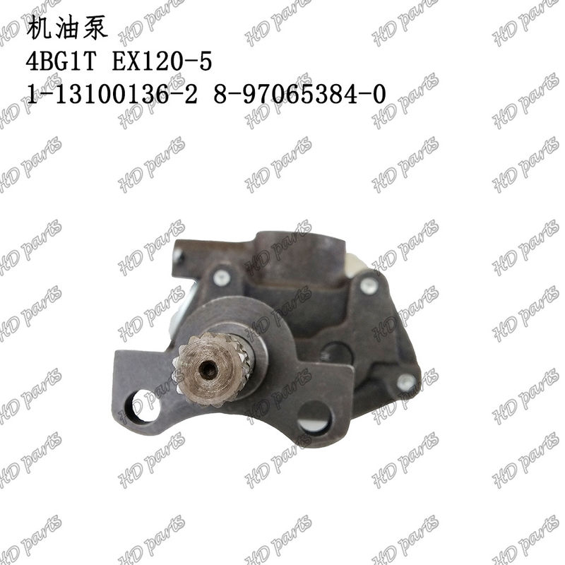 مضخة النفط 4BG1T EX100-5 EX120-5 EX130-5 EX150LC-5 1-13100136-2 8-97065384-0 لأجزاء إصلاح محركات الديزل ISUZU