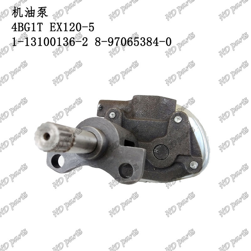 مضخة النفط 4BG1T EX100-5 EX120-5 EX130-5 EX150LC-5 1-13100136-2 8-97065384-0 لأجزاء إصلاح محركات الديزل ISUZU