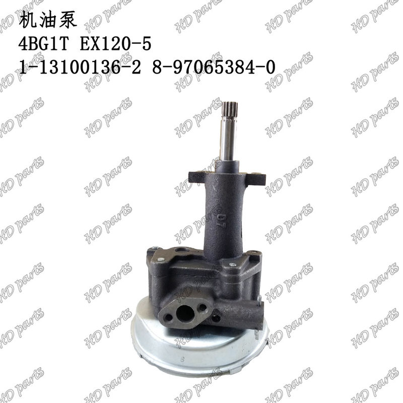 مضخة النفط 4BG1T EX100-5 EX120-5 EX130-5 EX150LC-5 1-13100136-2 8-97065384-0 لأجزاء إصلاح محركات الديزل ISUZU