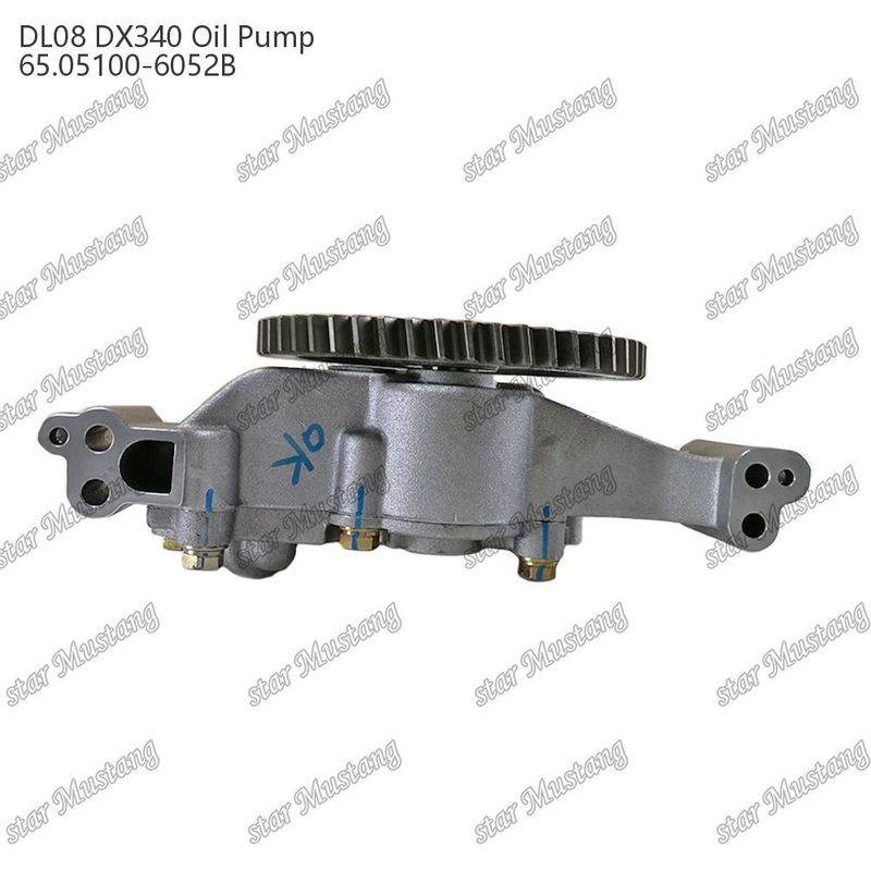 مضخة زيت DL08 DX340 65.05100-6052B لأجزاء احتياطية محرك Doosan Daewoo