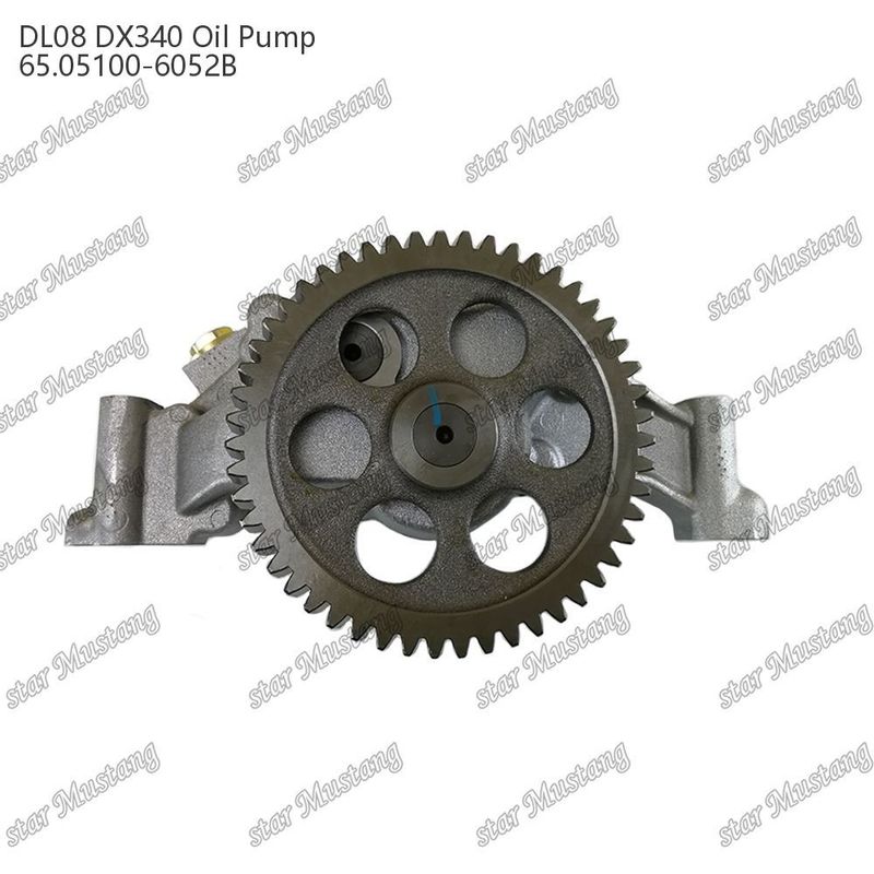 مضخة زيت DL08 DX340 65.05100-6052B لأجزاء احتياطية محرك Doosan Daewoo