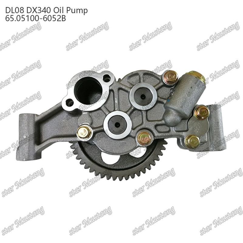 مضخة زيت DL08 DX340 65.05100-6052B لأجزاء احتياطية محرك Doosan Daewoo