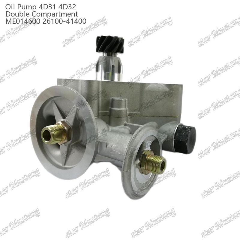 مضخة زيت المحرك 4D31 4D32 الحرارة المزدوجة ME014600 26100-41400 لأجزاء احتياطية محرك Mitsubishi