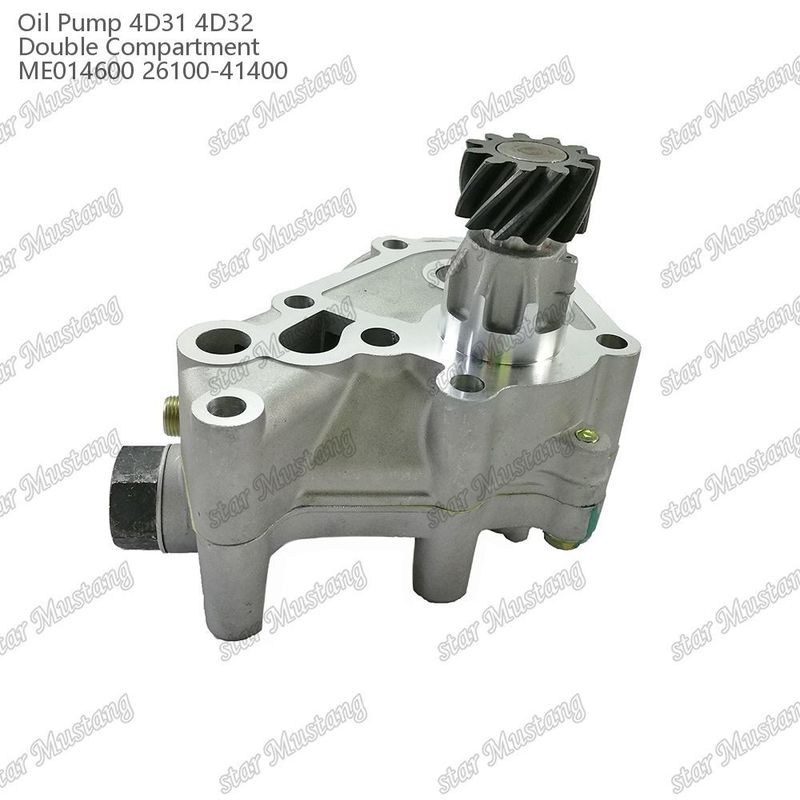 مضخة زيت المحرك 4D31 4D32 الحرارة المزدوجة ME014600 26100-41400 لأجزاء احتياطية محرك Mitsubishi
