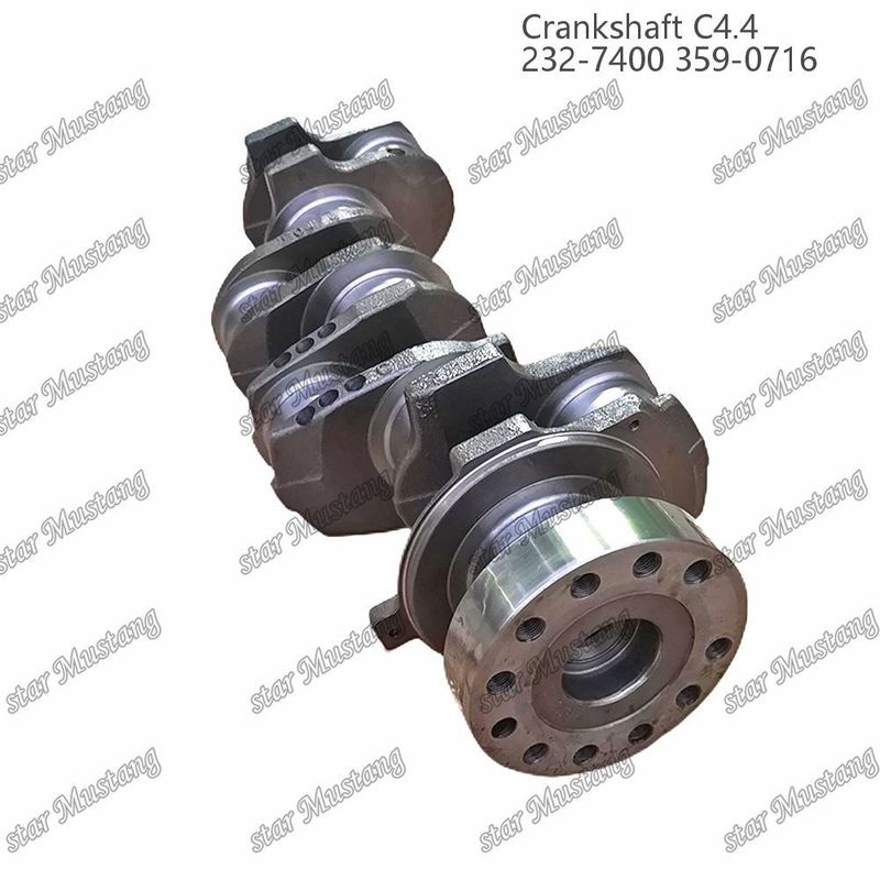 عمود كرانك C4.4 الفولاذ المسامير EFI 63mm مع خط 232-7400 359-071 لأجزاء إصلاح محركات الديزل Caterpillar