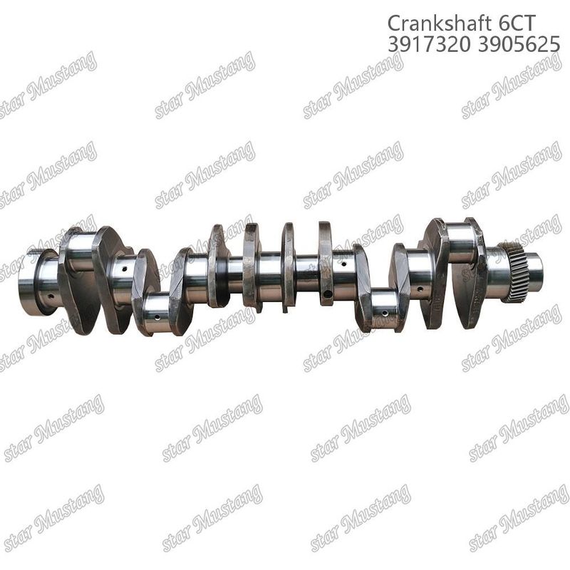 عمود كرانكس 6CT 3917320 3905625 الصلب المجعد مع معدات لإصلاح محركات Cummins الديزل