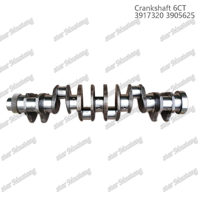 عمود كرانكس 6CT 3917320 3905625 الصلب المجعد مع معدات لإصلاح محركات Cummins الديزل