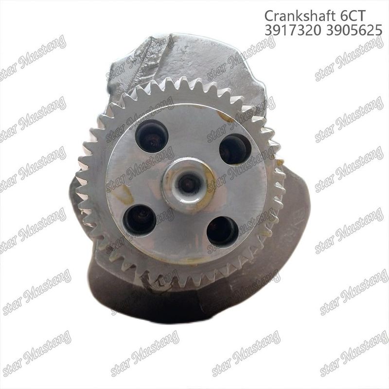 عمود كرانكس 6CT 3917320 3905625 الصلب المجعد مع معدات لإصلاح محركات Cummins الديزل