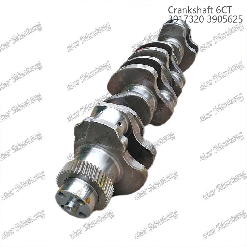 عمود كرانكس 6CT 3917320 3905625 الصلب المجعد مع معدات لإصلاح محركات Cummins الديزل