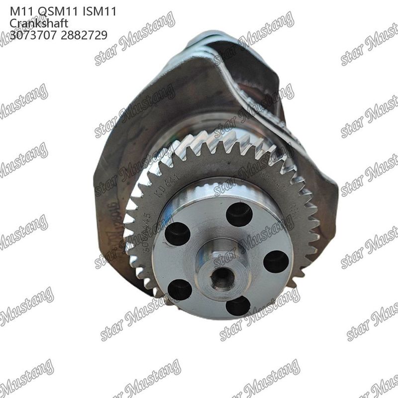 عمود كرانك M11 QSM11 ISM11 الصلب المجعد 3073707 2882729 لأجزاء محركات Cummins الديزل