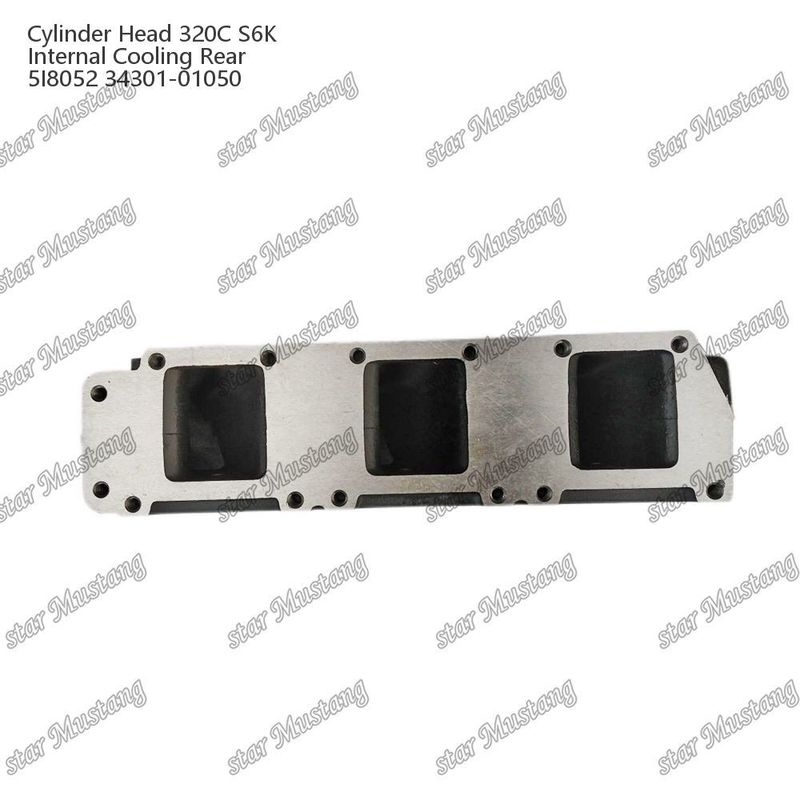 320C S6K رأس أسطوانة المحرك الداخلي المبرد الخلفي 5I8052 34301-01050 لميتسوبيشي لأجزاء احتياطية محرك CAT