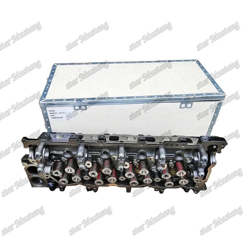 تركيب رأس الاسطوانة 4HK1 8-97383-041-1 8-98008-363-8 8-98170-617-1 8-98018-454-6 8-98170-619-0 مركبة هندسية