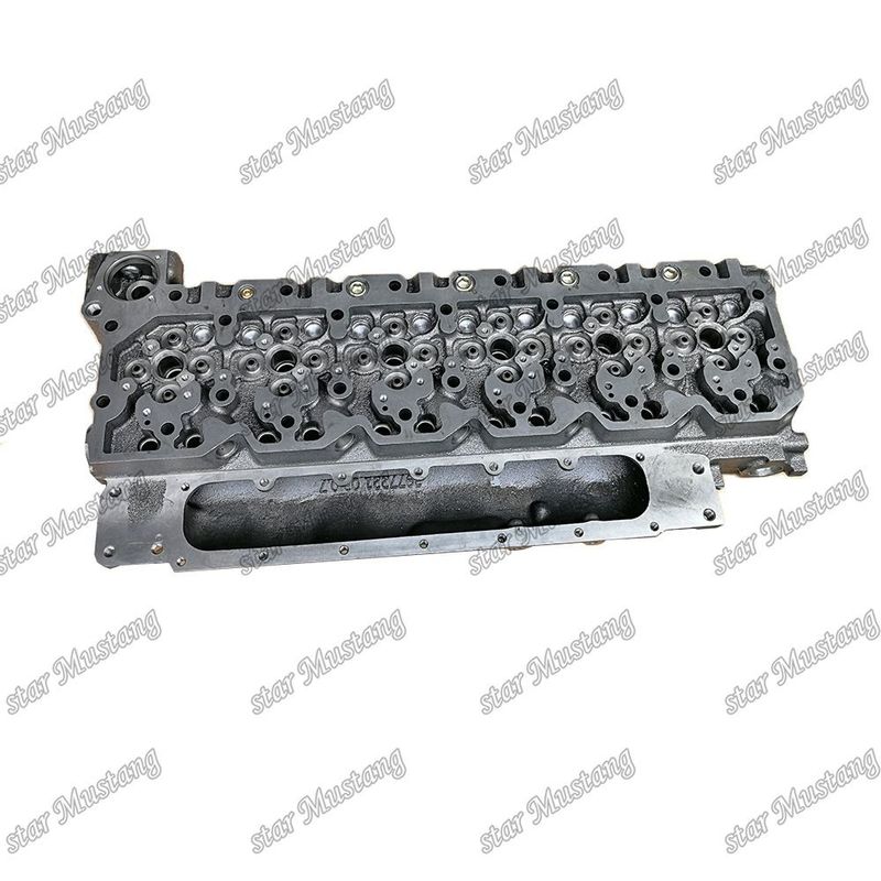 6D107 PC200-8 رأس أسطوانة المحرك A 4988954 3977221 لأجزاء احتياطية محرك KOMATSU