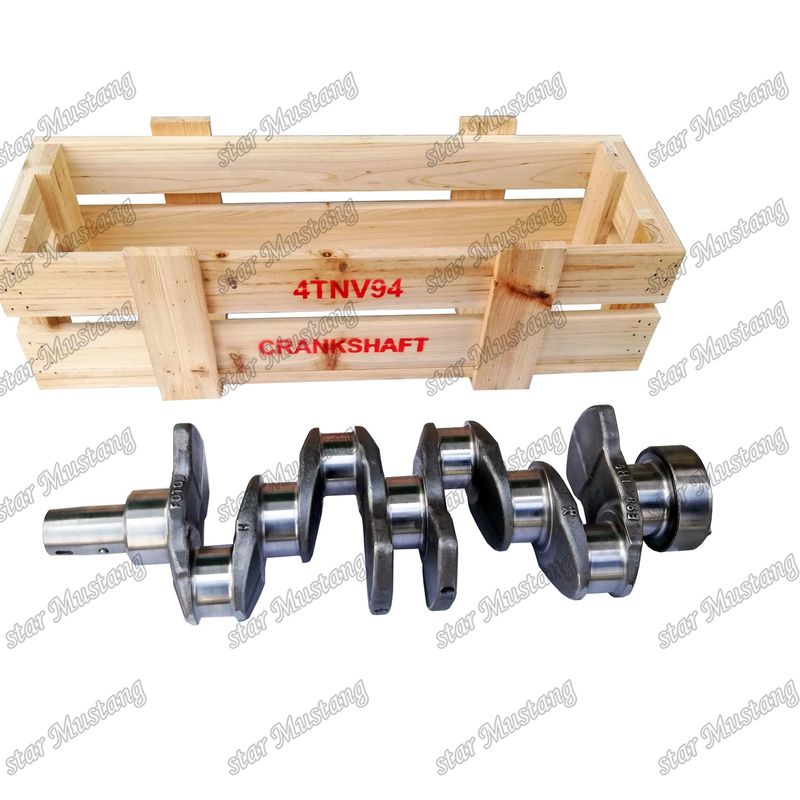 عمود كرانكس 4TNV94 4TNV98 فولاذ مزور 129902-21011 لأجزاء إصلاح محركات يانمار الديزل