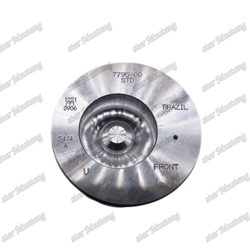 البستون 4BT 4D102 6BT 6BT5.9 6D102 50mm غرفة الاحتراق 3957795 3807795 لأجزاء إصلاح محركات Cummins الديزل
