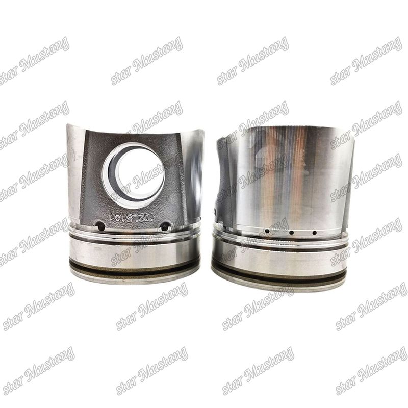 البستون 4BT 4D102 6BT 6BT5.9 6D102 50mm غرفة الاحتراق 3957795 3807795 لأجزاء إصلاح محركات Cummins الديزل