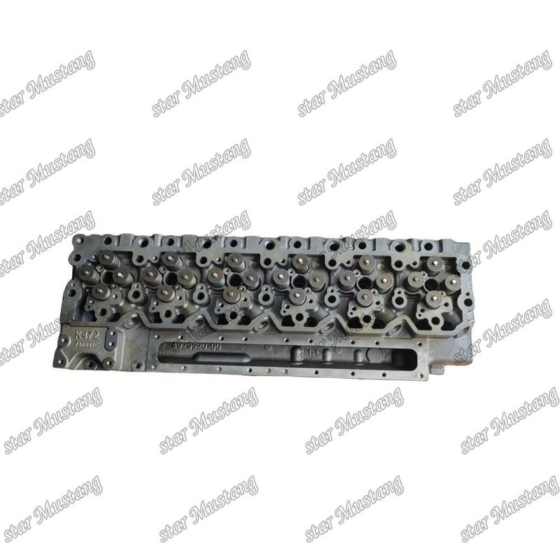 QSC8.3 تجميع رأس أسطوانة المحرك 24V 46298847 3973630 لقطع غيار محرك كامينز