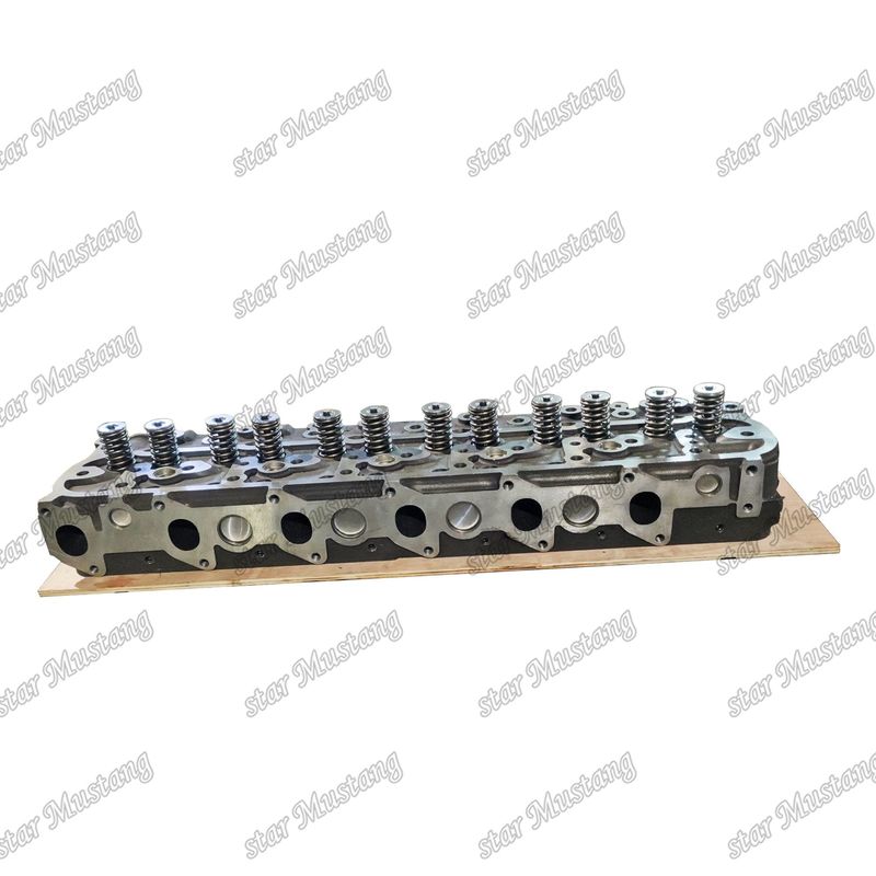تجميع رأس الاسطوانة S6D105-1 6137-12-1020 6137-12-1060 لأجزاء احتياطية محرك كوماتسو