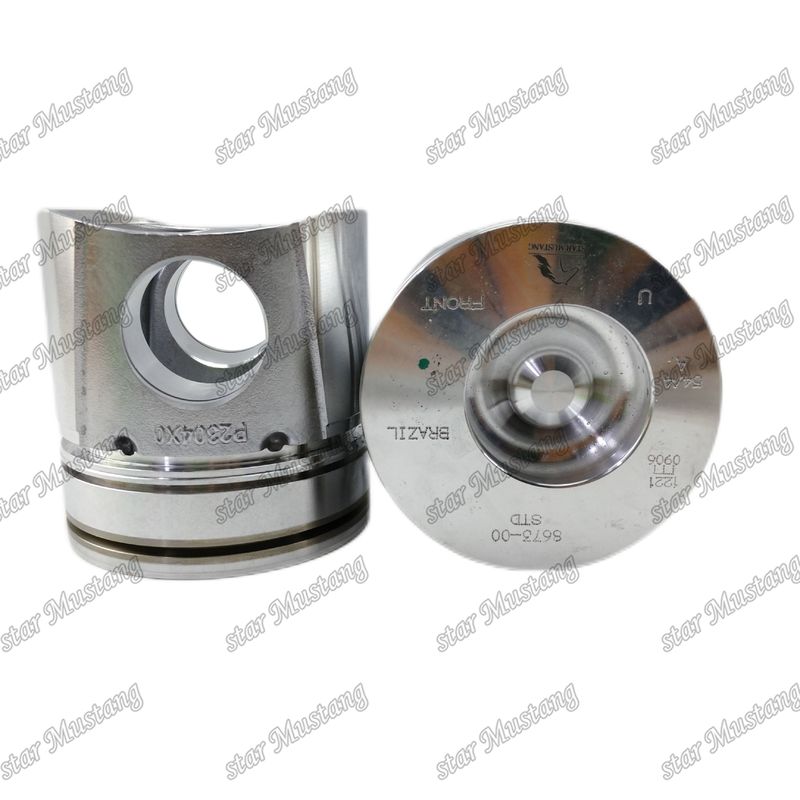 المكبس 6BT5.9 3928673 غرفة الاحتراق 50mm لأجزاء إصلاح محركات Cummins الديزل