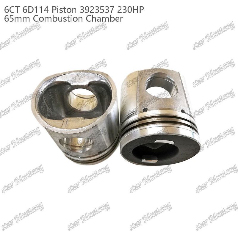 مسدس 6CT 6D114 230HP 3923537 غرفة الاحتراق 65mm لأجزاء إصلاح محركات Cummins الديزل