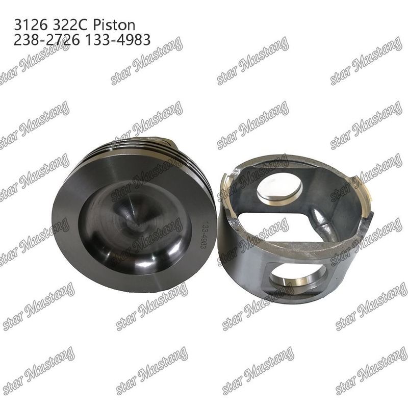 المكبس مع دبوس 3126 322C حجرة 74mm 238-2726 133-4983