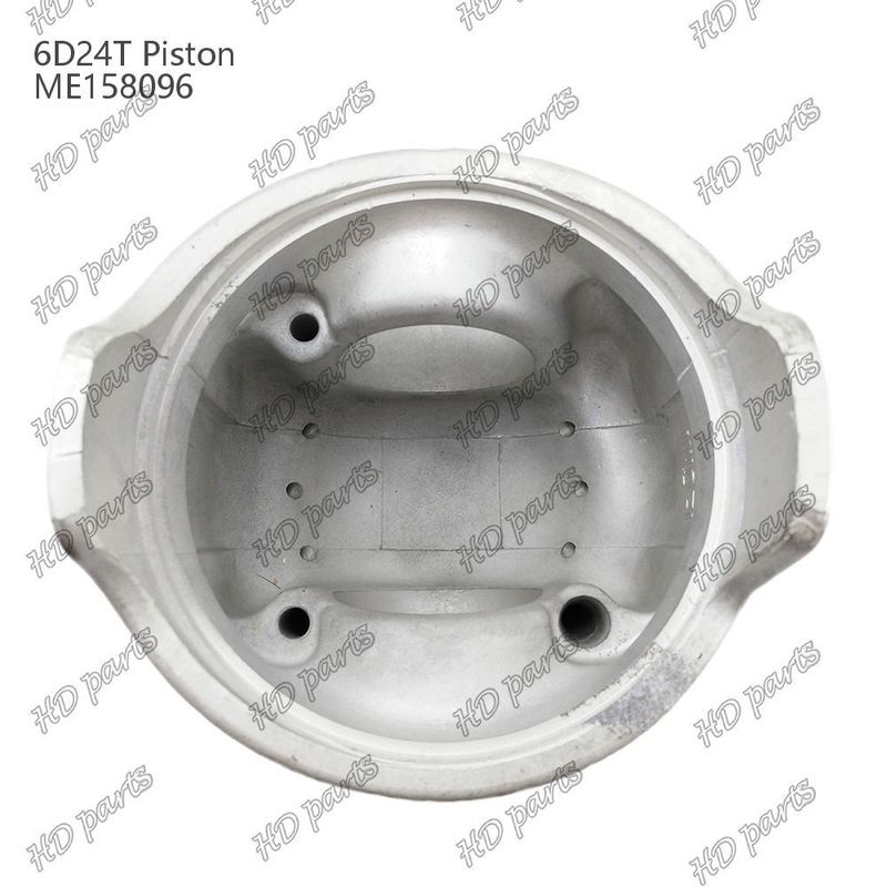 المكبس 6D24T غرفة الاحتراق 69mm 3.3 مزدوجة الميل x3x4mm ME158096 لقطع غيار محرك Mitsubishi