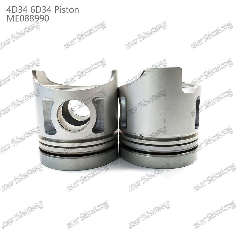 6D34 محرك مسدس حفرة دبوس 36mm مع الفين بدون زيت المعرض ME088990 لميتسوبيشي محرك قطع غيار