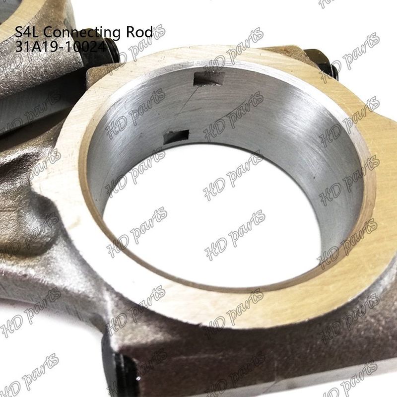 عصا الاتصال S3L S4L 108mm طويلا مستدرجة مسطحة 31A19-10024 لميتسوبيشي محركات الديزل أجزاء إصلاح