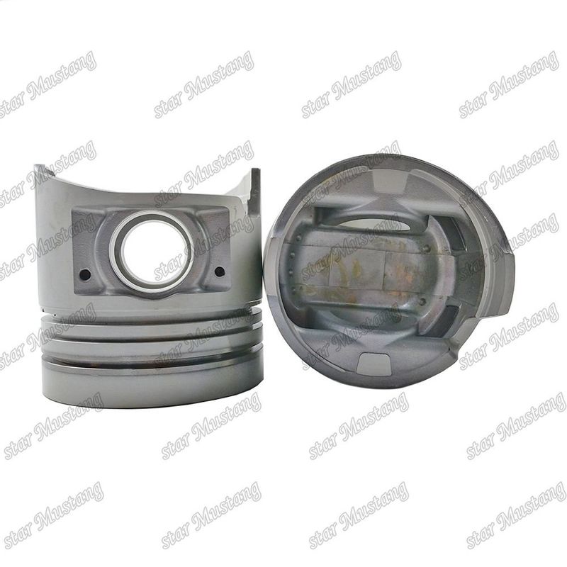 6D16 غرفة البستون المحرك حجم 59mm 3 × 2.5 × 4mm ثقب دبوس 38mm ME072062 ME072064 لقطع غيار محرك Mitsubishi