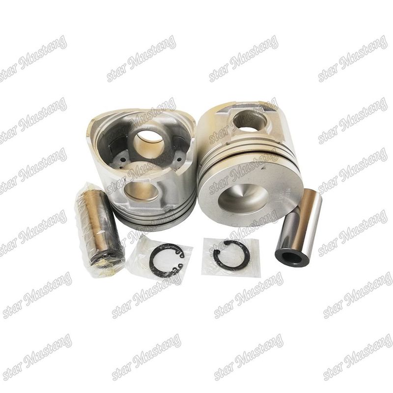 6D16-3AT غرفة البستون المحرك حجم 56mm 3kx2.5x4mm ثقب دبوس 42mm ME072570 لقطع غيار محرك Mitsubishi