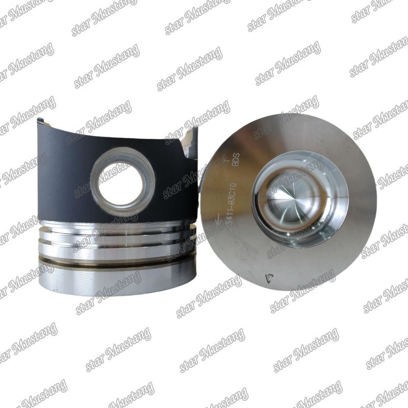 6D16T غرفة البستون المحرك حجم 62.5mm 3kx2.5x4mm ثقوب الدبوس 38mm ME072065 23411-93C10 لقطع غيار محرك Mitsubishi