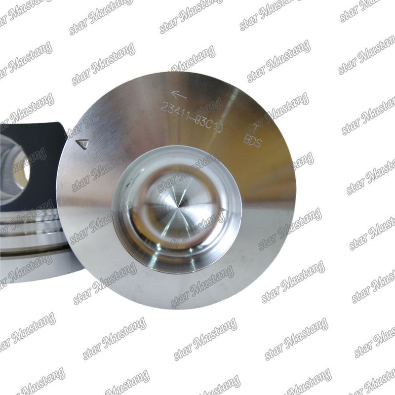 6D16T غرفة البستون المحرك حجم 62.5mm 3kx2.5x4mm ثقوب الدبوس 38mm ME072065 23411-93C10 لقطع غيار محرك Mitsubishi