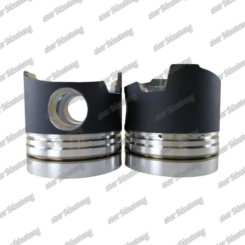 6D16T غرفة البستون المحرك حجم 62.5mm 3kx2.5x4mm ثقوب الدبوس 38mm ME072065 23411-93C10 لقطع غيار محرك Mitsubishi